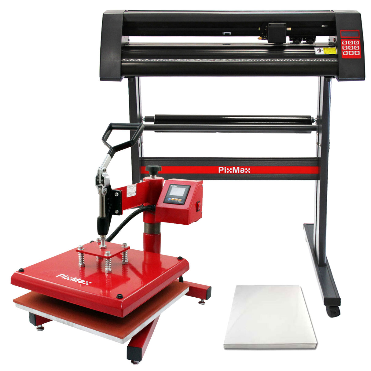 PixMax 38cm Swing Heat Press & Vinyl Cutter - Like New