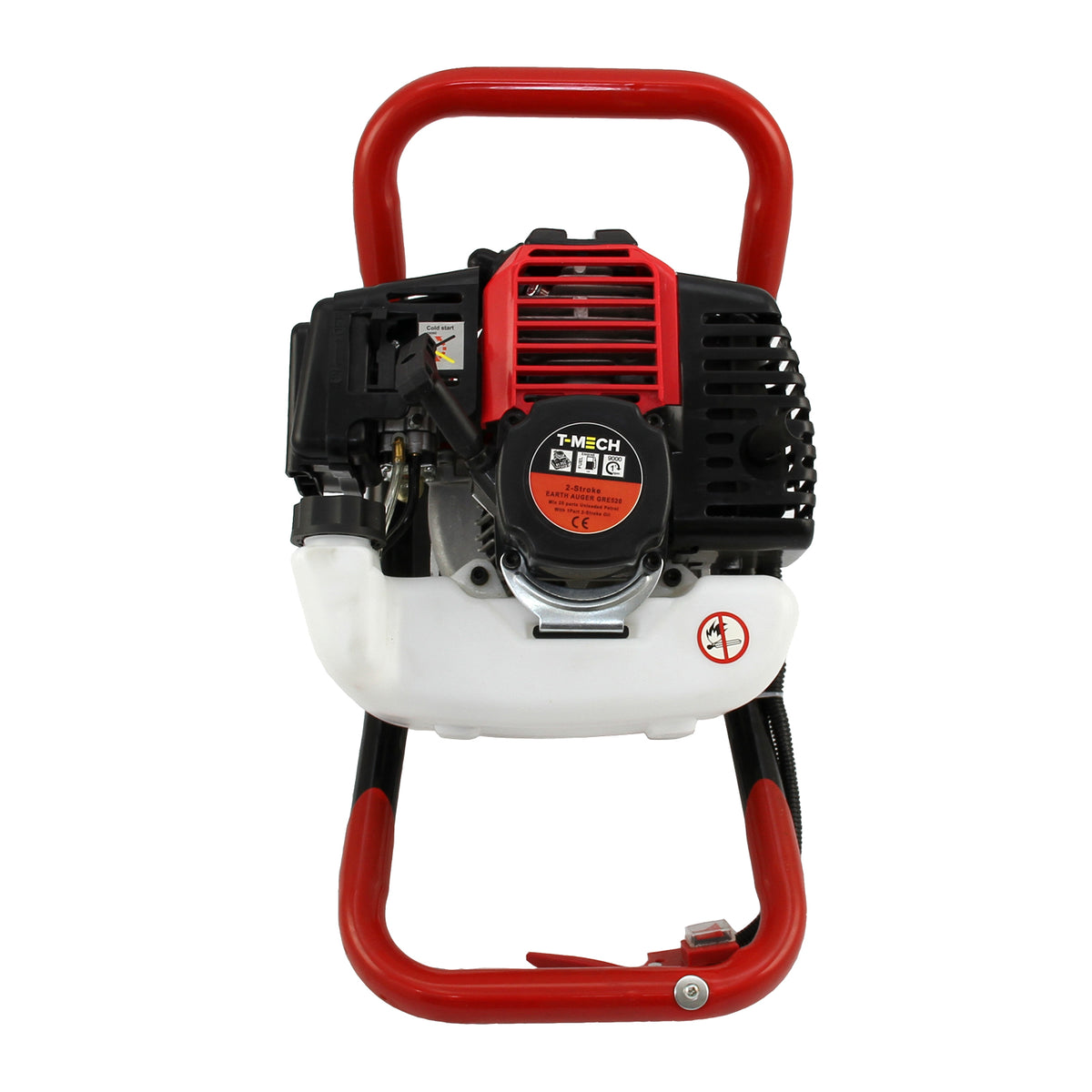 T-Mech 52cc Petrol Earth Auger - Used - Very Good