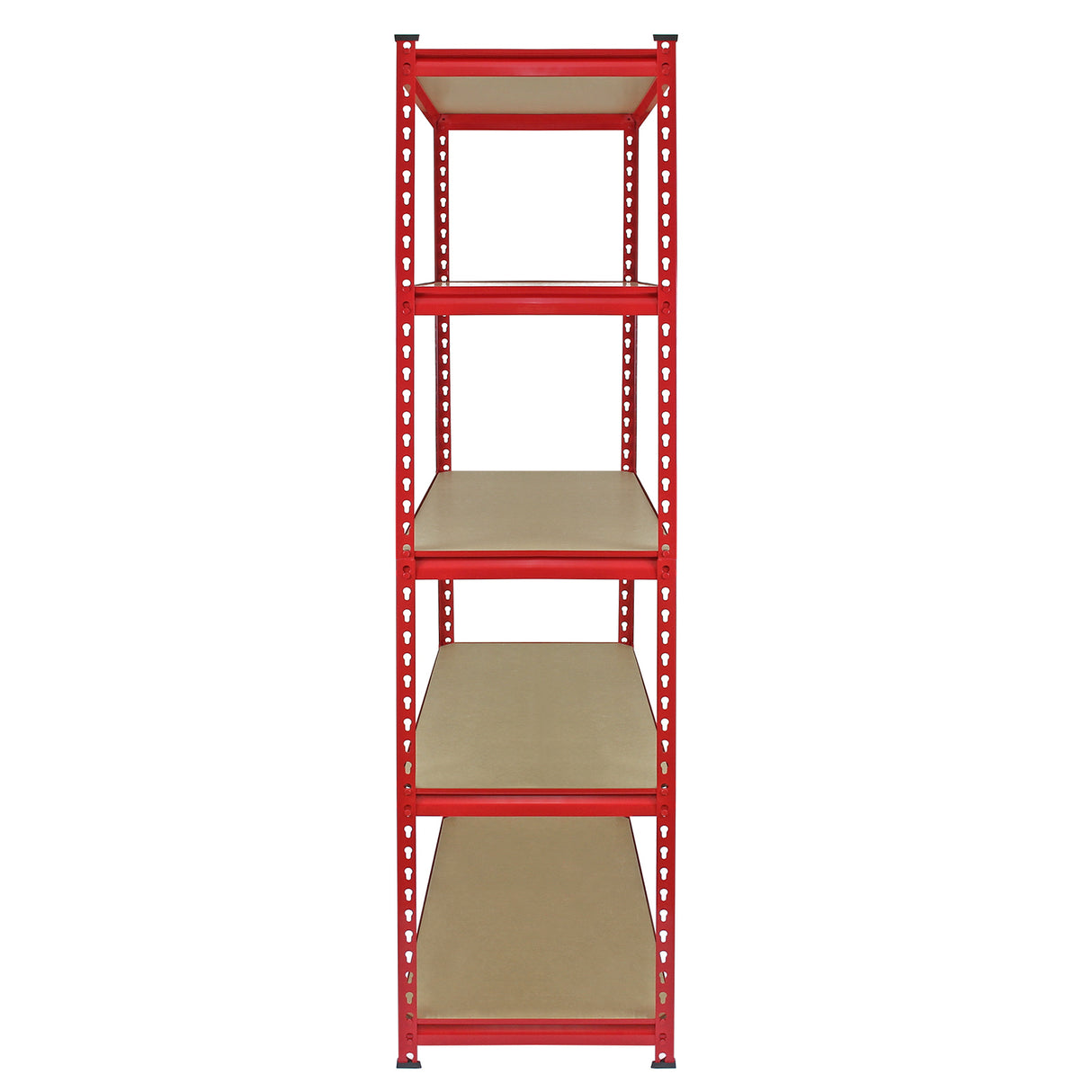 Monster Racking Z-Rax Extra Strong Steel Shelves, Red, 90cm W, 45cm D - Used - Acceptable