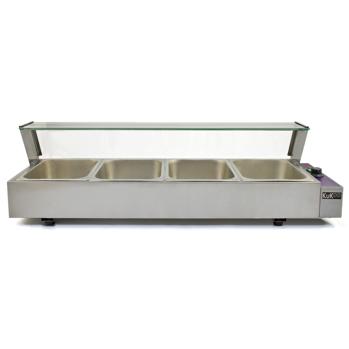 KuKoo 4 Pan Wet Well Bain Marie - Used - Acceptable