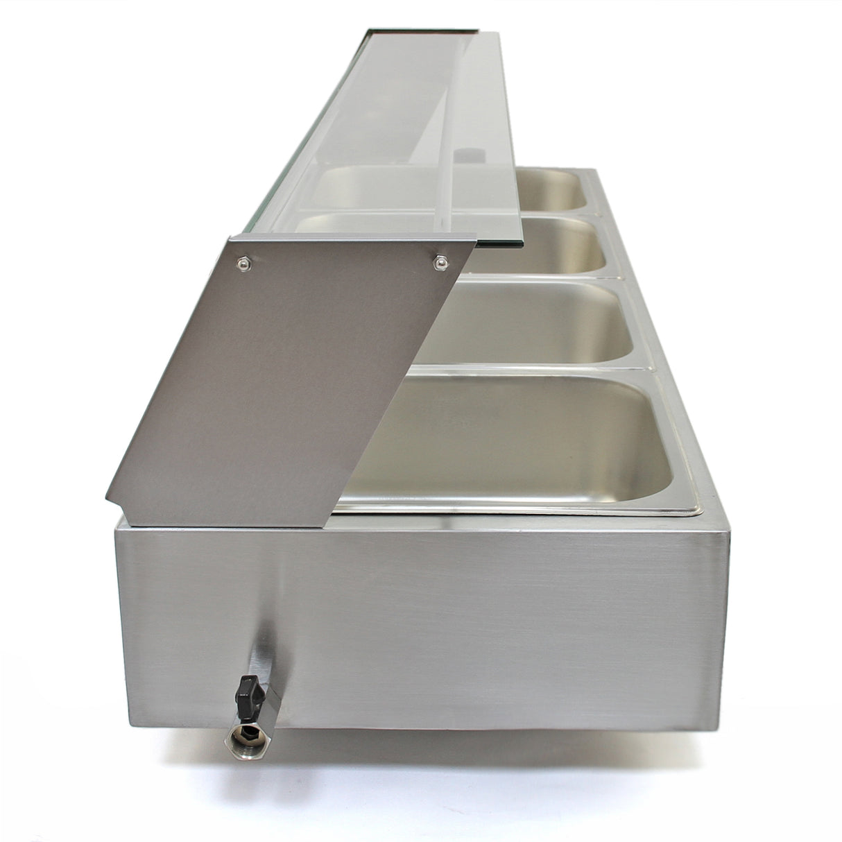KuKoo 4 Pan Wet Well Bain Marie - Used - Acceptable