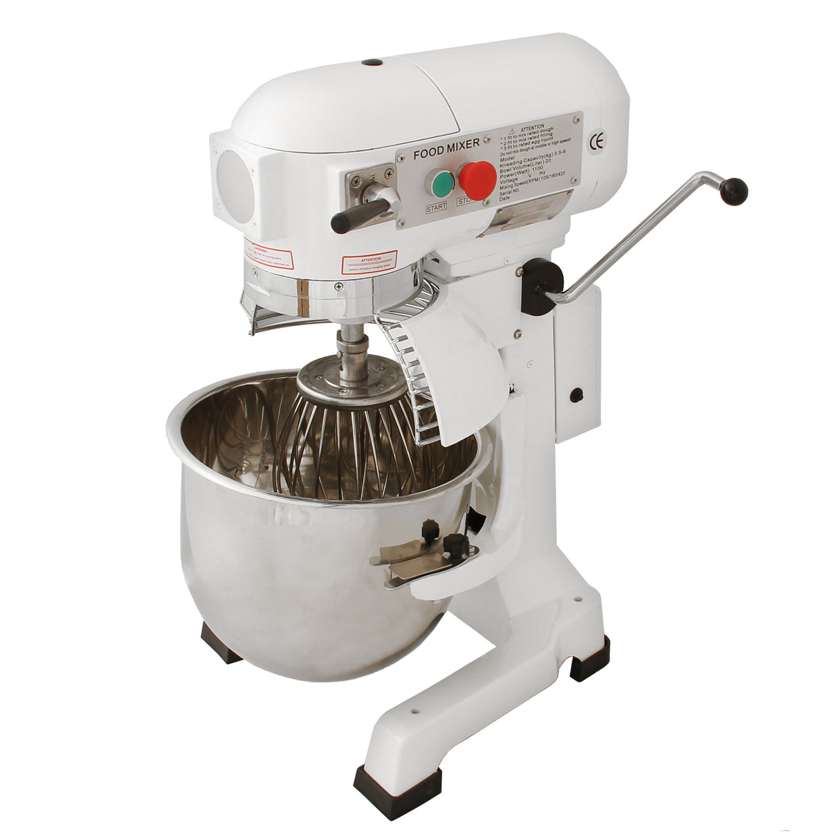 Commercial Planetary Food Mixer / Spiral Mixer - 20L - Used - Very Good