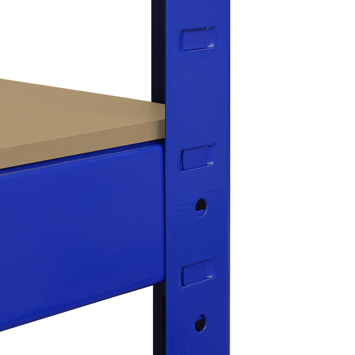 Monster Racking T-Rax 5 x Extra Wide Storage Shelves, Blue, 160cm W, 60cm D - Used - Acceptable