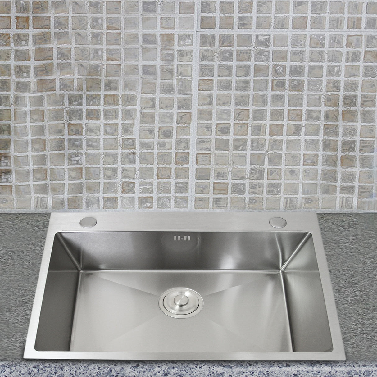 KuKoo Single Stainless Steel Sink - Used - Acceptable
