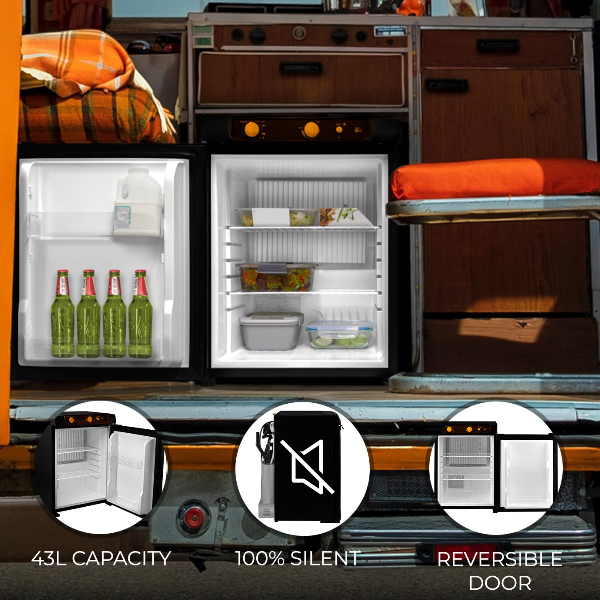 3-Way Absorption Fridge - Used - Acceptable