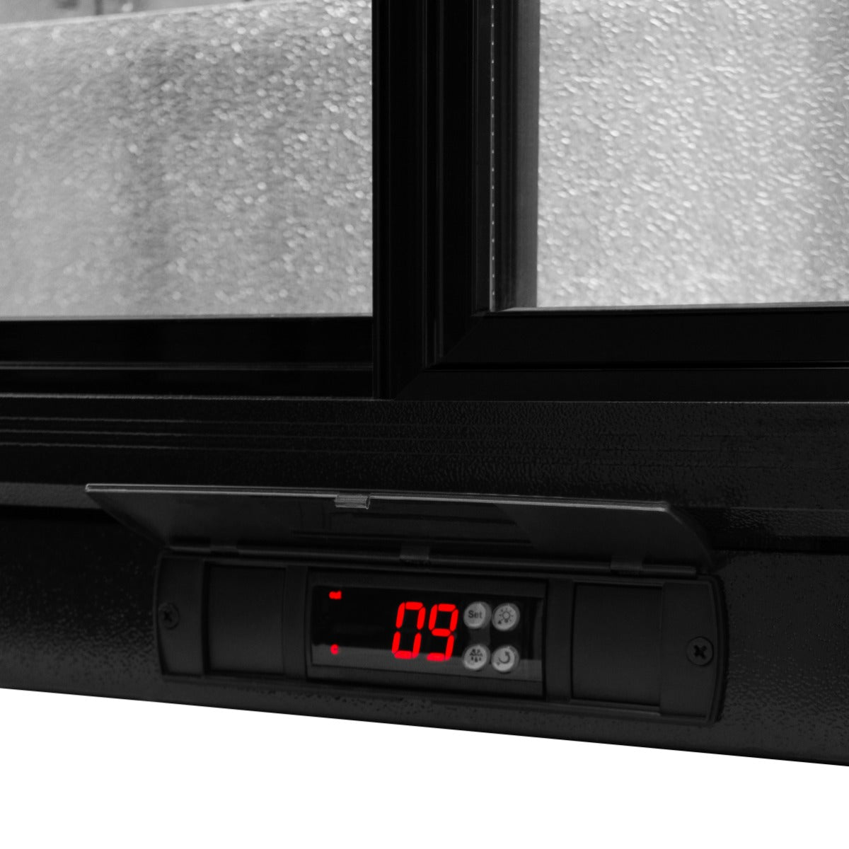 Back Bar Fridge Cooler - Sliding Double Door - Used - Acceptable