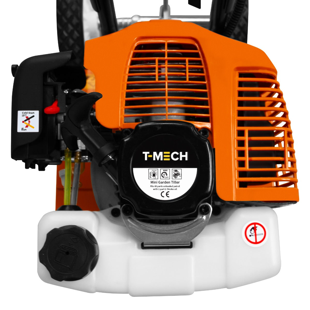 T-Mech Petrol Garden Tiller - Used - Very Good