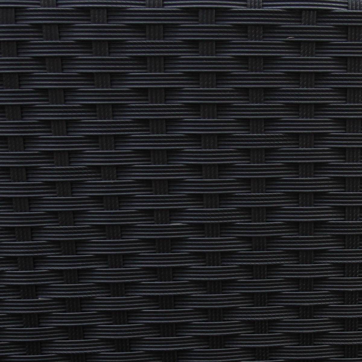 Rattan Corner Set - Black - Used - Good