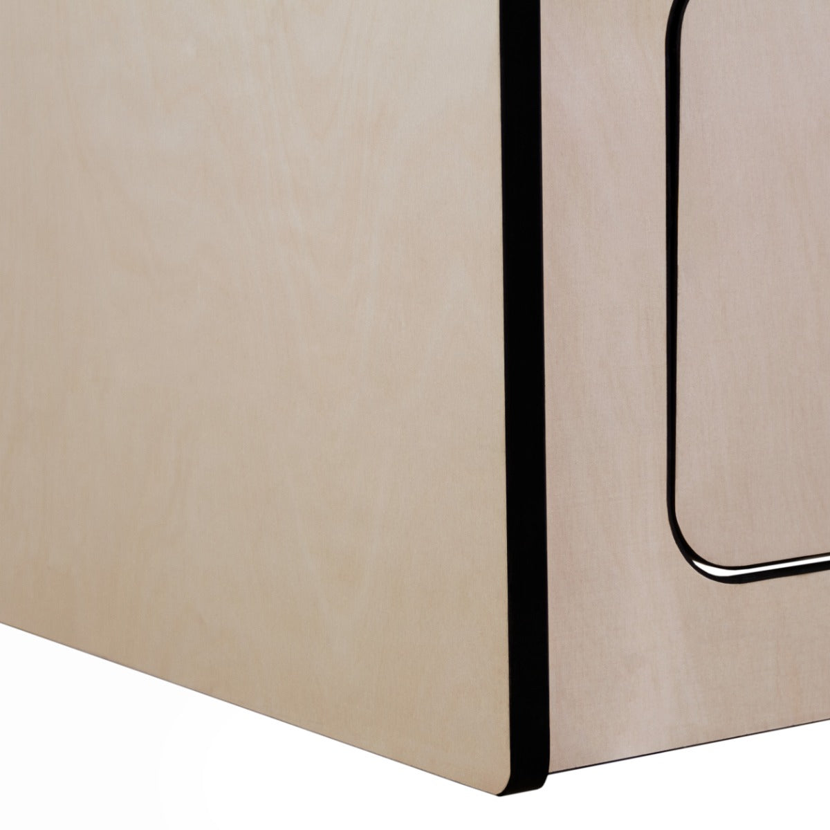 Overhead Camper Cabinet With Black Trim – 120cm x 35cm x 35cm - Used - Acceptable