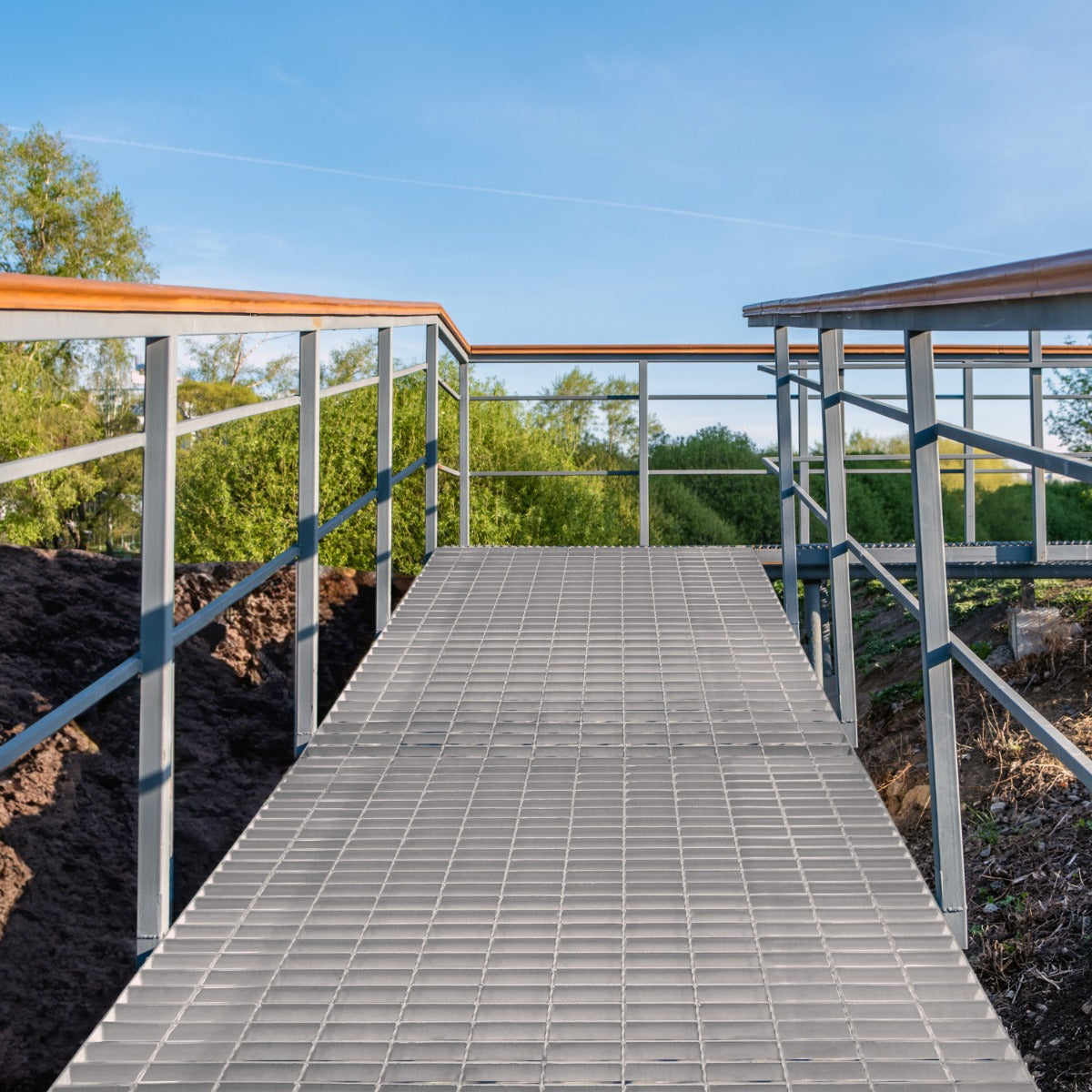 Galvanised Grating - 1000mm x 700mm - Used - Very Good