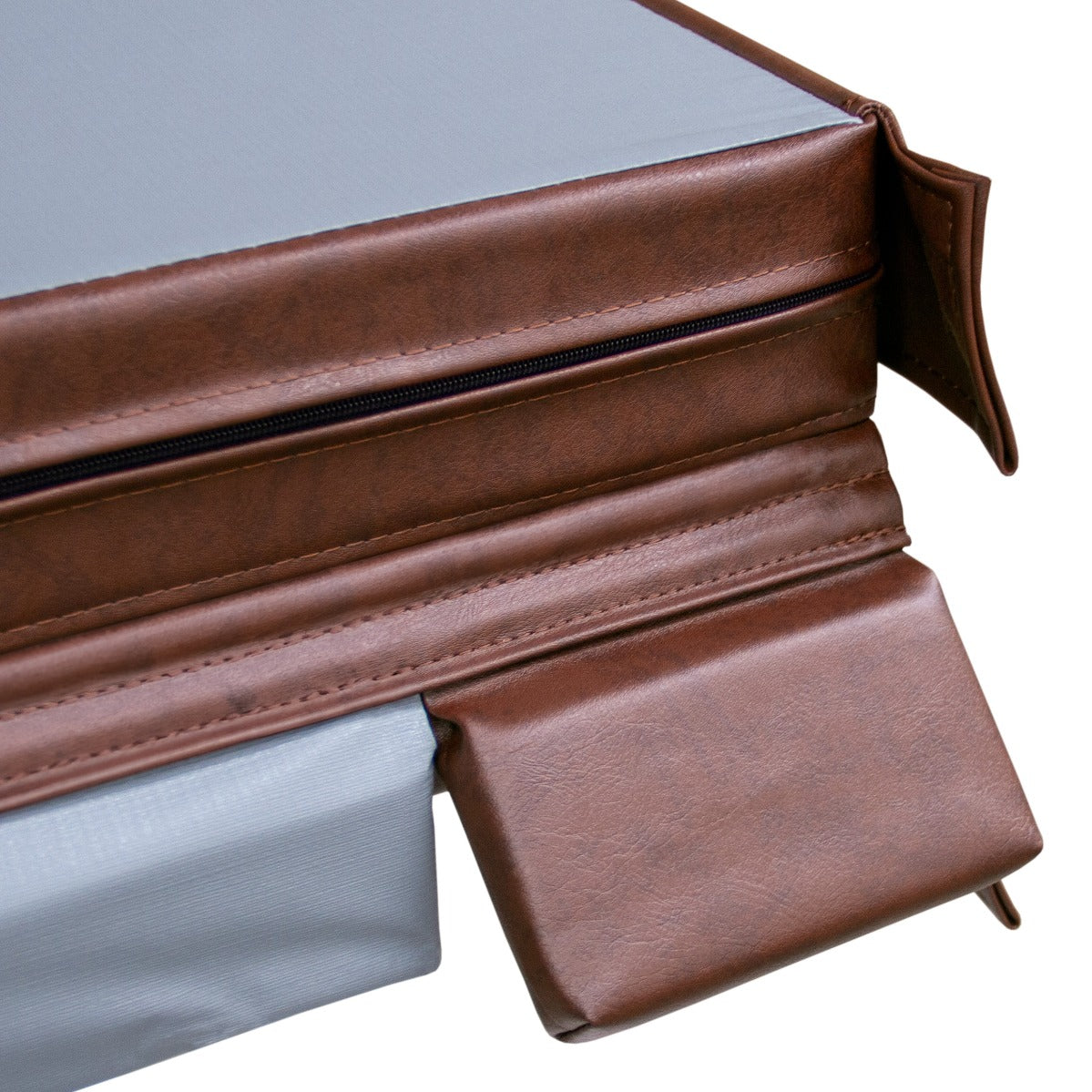 2.2m Hot Tub Spa Cover – Brown - Used - Good
