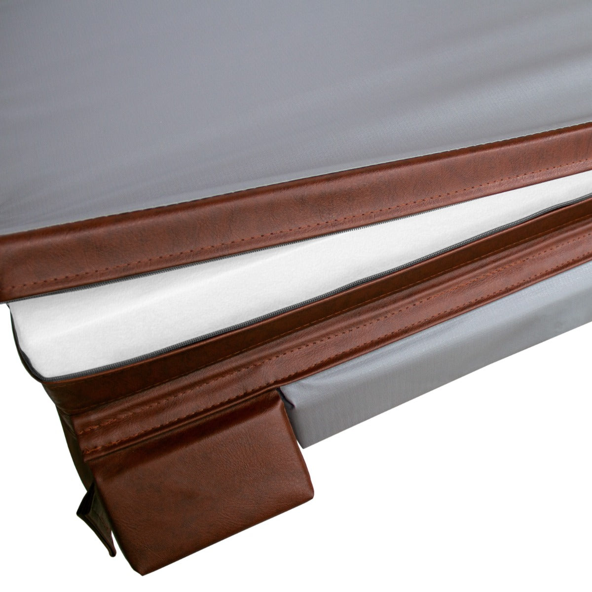2.2m Hot Tub Spa Cover – Brown - Used - Good