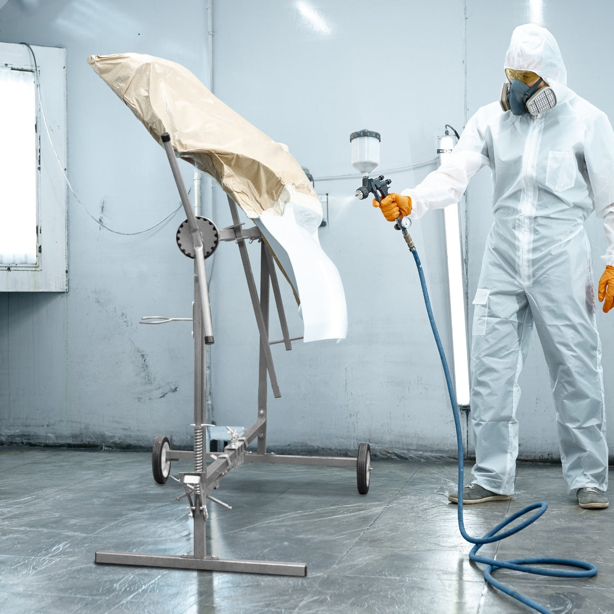 T-Mech Rotary Paint Panel Stand - Used - Acceptable