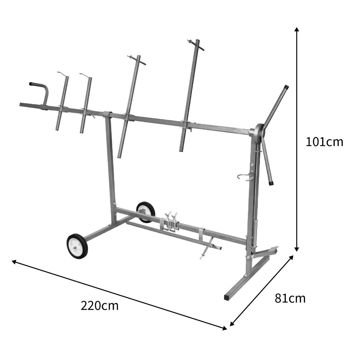 T-Mech Rotary Paint Panel Stand - Like New