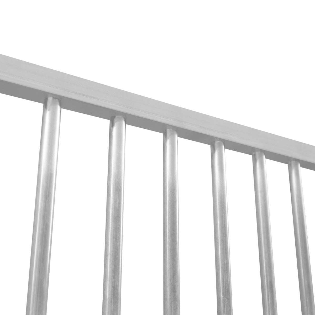 2m Dog Run Panel - 8cm Bar Spacing - Used - Acceptable