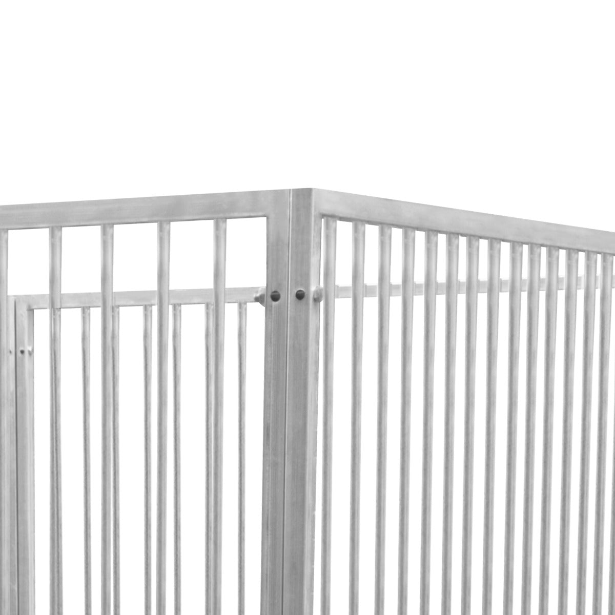 2m Dog Run Panel - 8cm Bar Spacing - Used - Acceptable