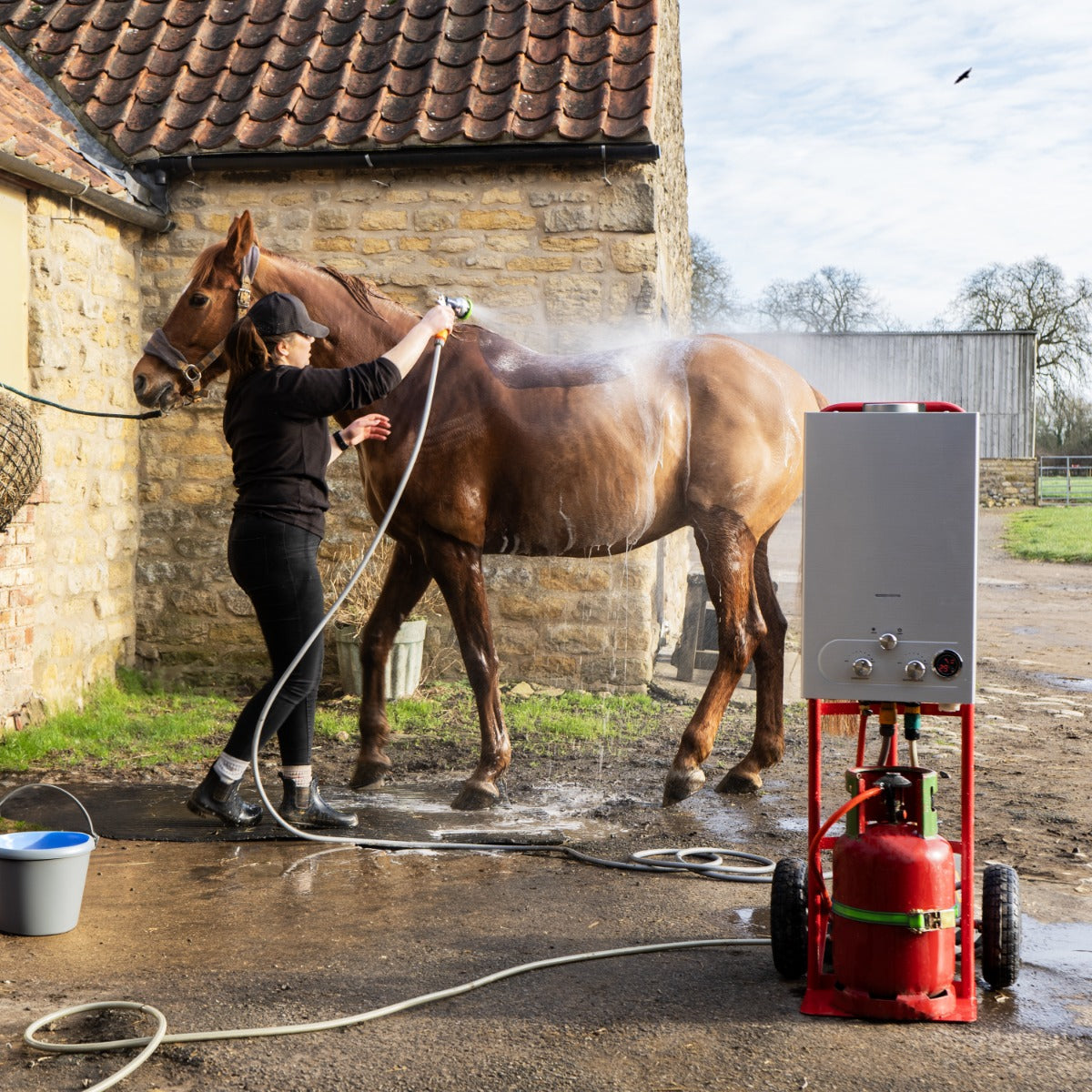 Portable Horse Shower 18L - Used - Acceptable