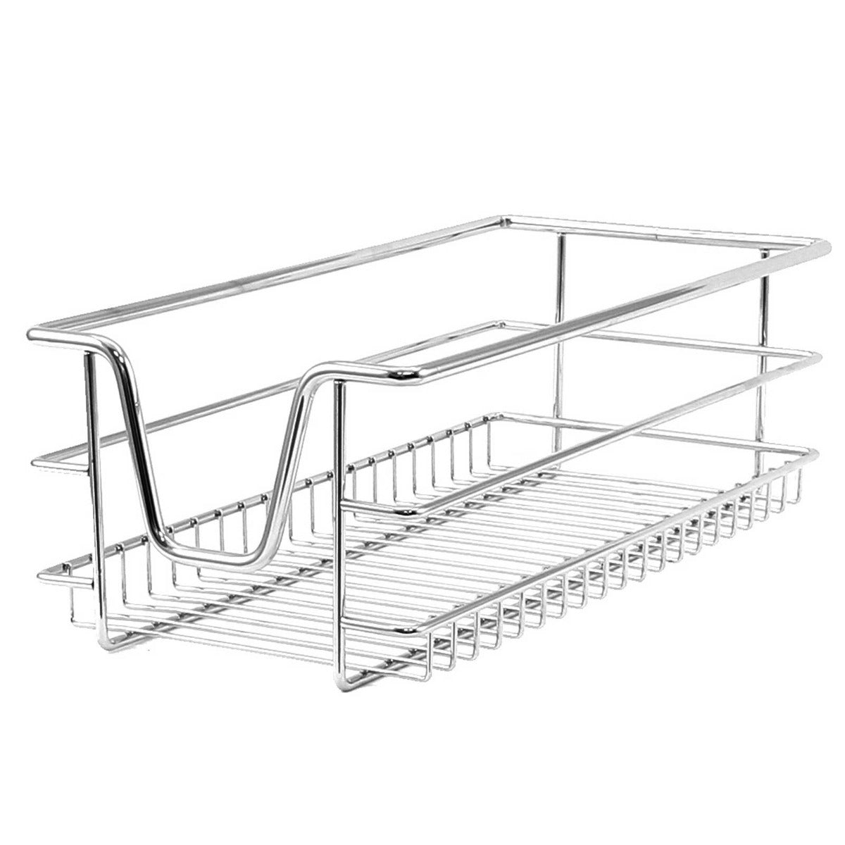 3 x KuKoo Kitchen Pull Out Storage Baskets – 300mm Wide Cabinet - Used - Acceptable
