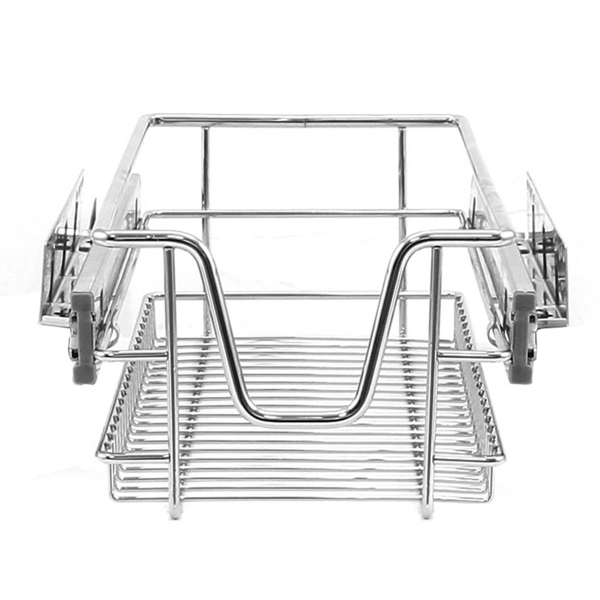 3 x KuKoo Kitchen Pull Out Storage Baskets – 300mm Wide Cabinet - Used - Acceptable