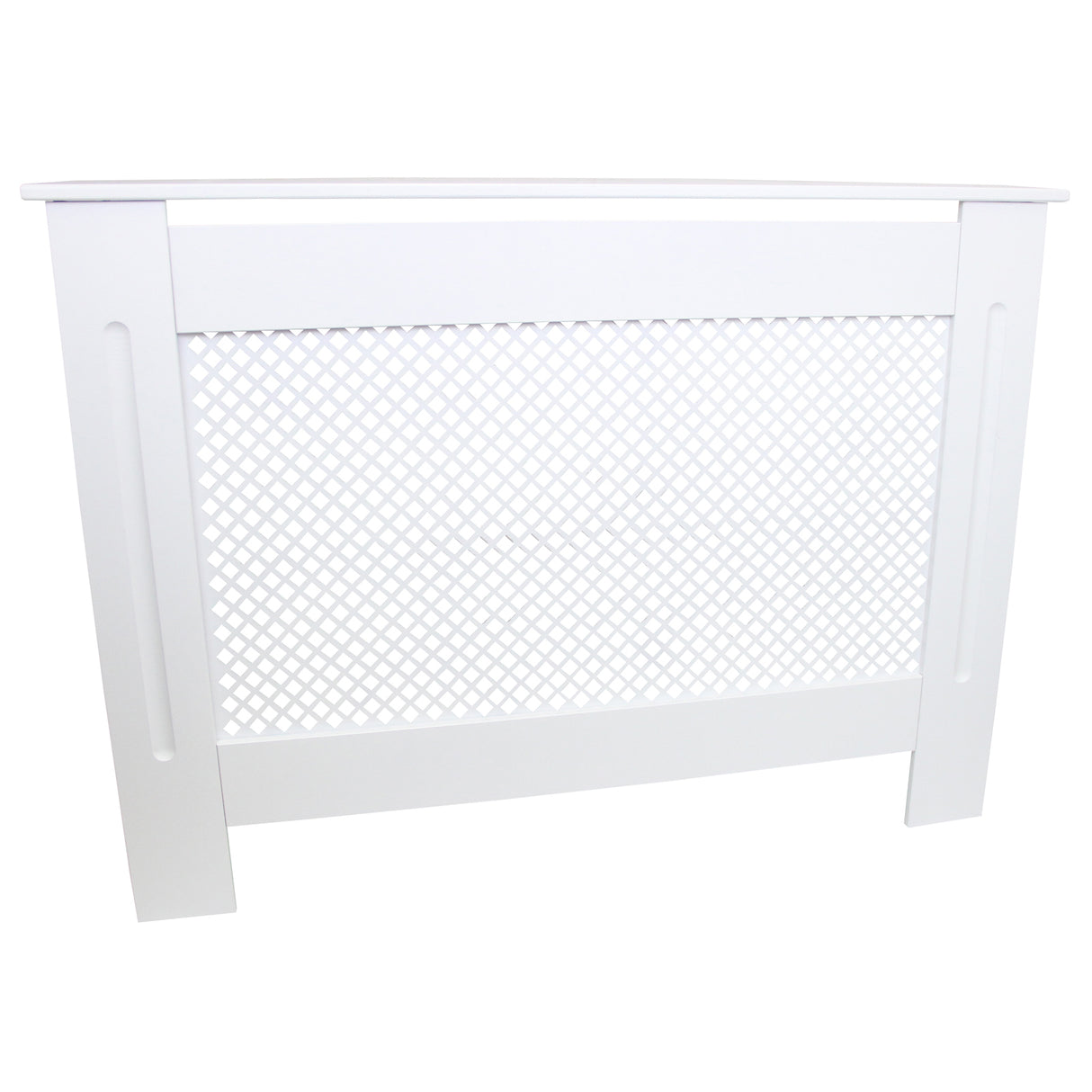 Radiator Cover MDF White 1115mm - Used - Acceptable