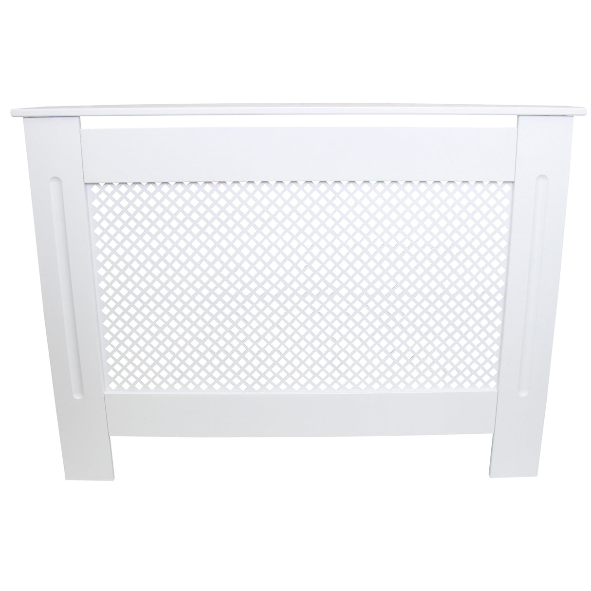 Radiator Cover MDF White 1115mm - Used - Acceptable