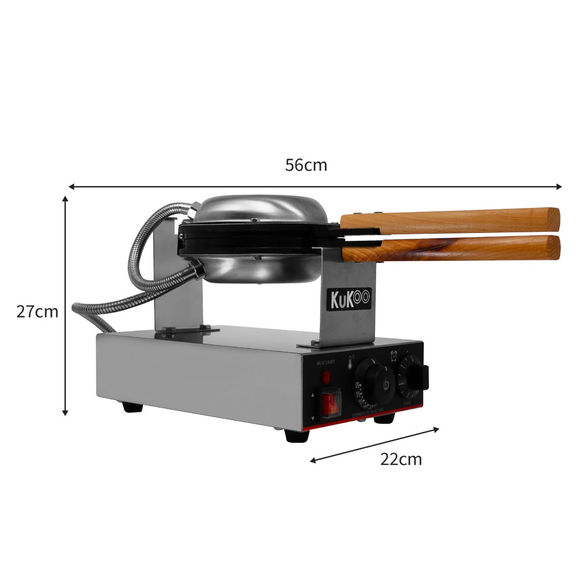 KuKoo Single Waffle Maker - Used - Acceptable