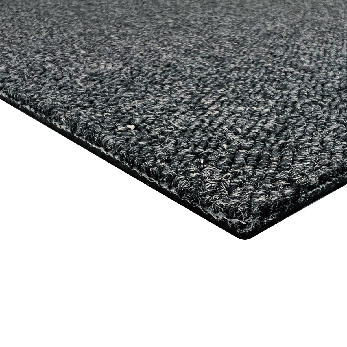 20 x Carpet Tiles 5m2 / Charcoal Black - Used - Acceptable