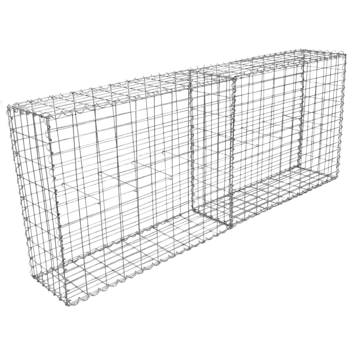 Gabion Baskets 100 x 95 x 30cm / 2 Pack - Like New