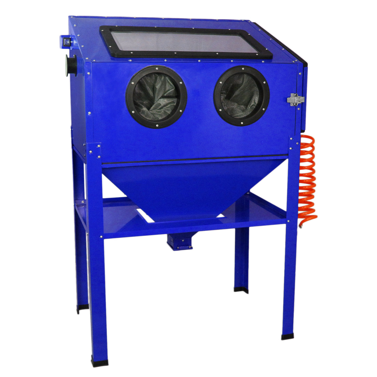 MAXBLAST Sandblasting Cabinet 220L - Used - Acceptable