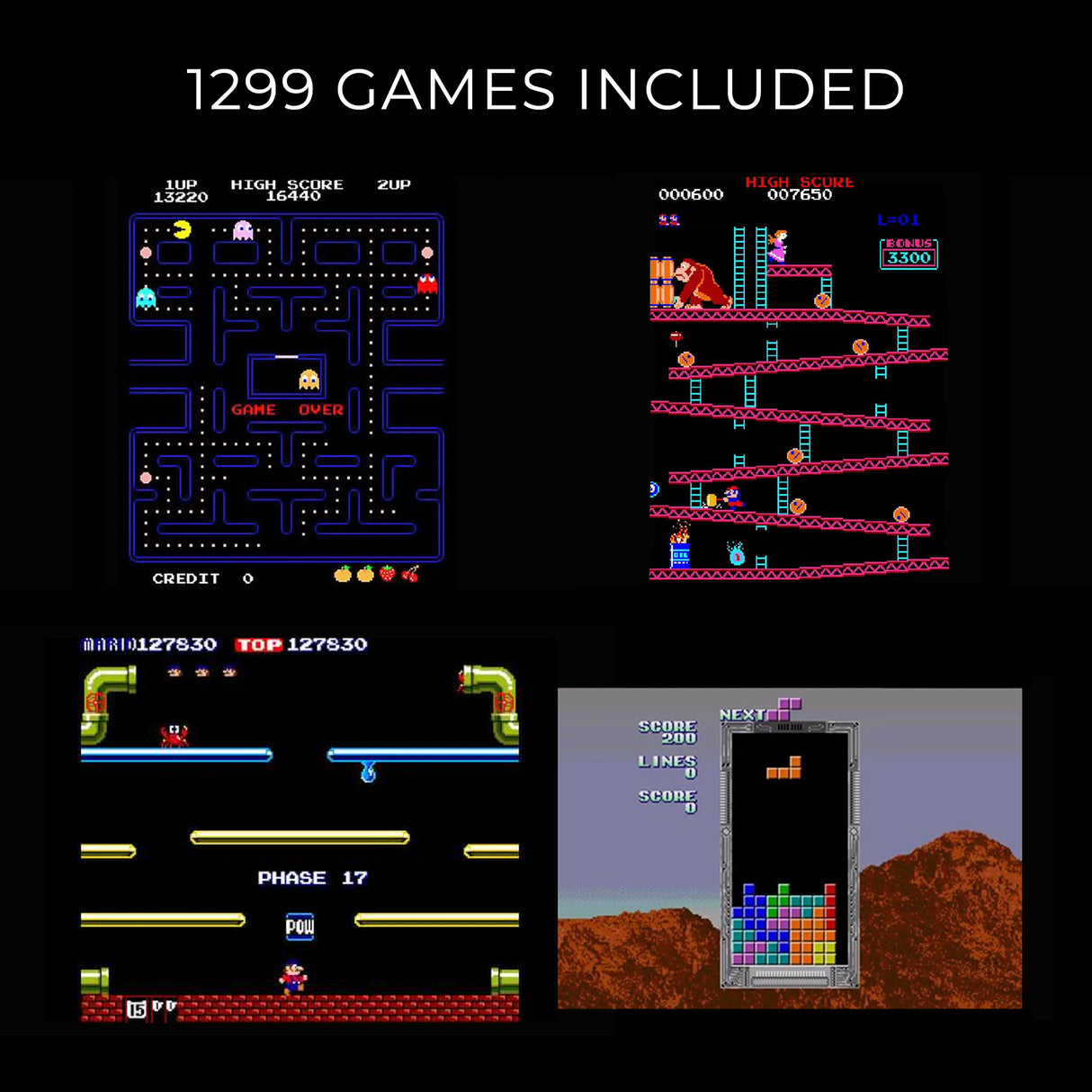 Table Top Arcade Machine - Used - Collection Only