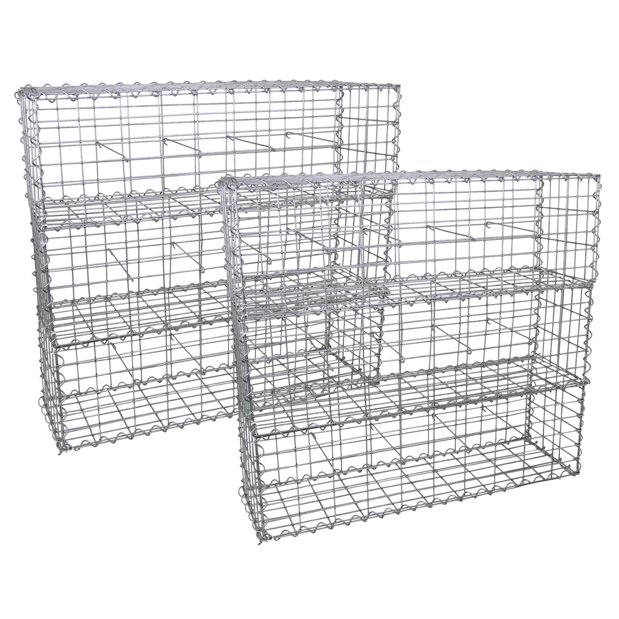 Gabion Baskets 100 x 30 x 30cm / 6 Pack - Used - Acceptable
