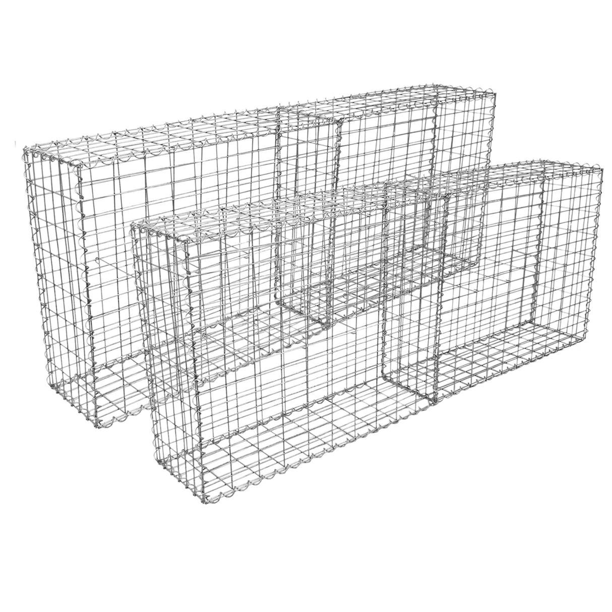 Gabion Baskets 100 x 95 x 30cm / 4 Pack - Like New
