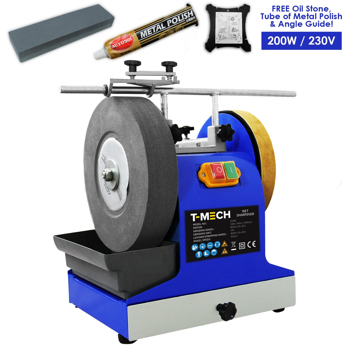 T-Mech Wet Sharpener 230V - Used - Very Good