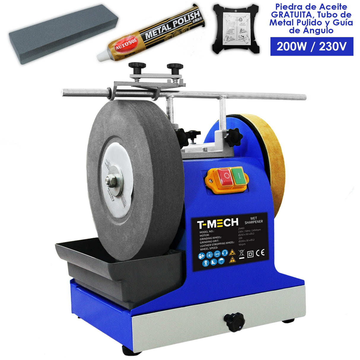 T-Mech Wet Sharpener 230V - Used - Very Good