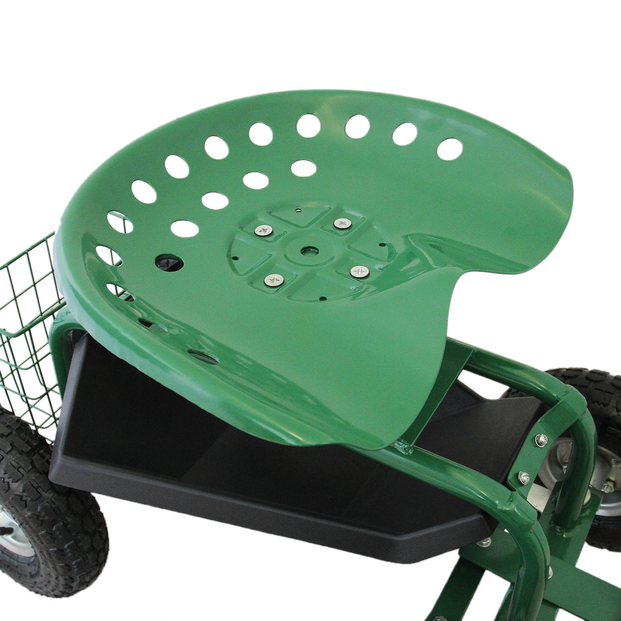 Heavy-Duty Mobile Garden Seat - Used - Good