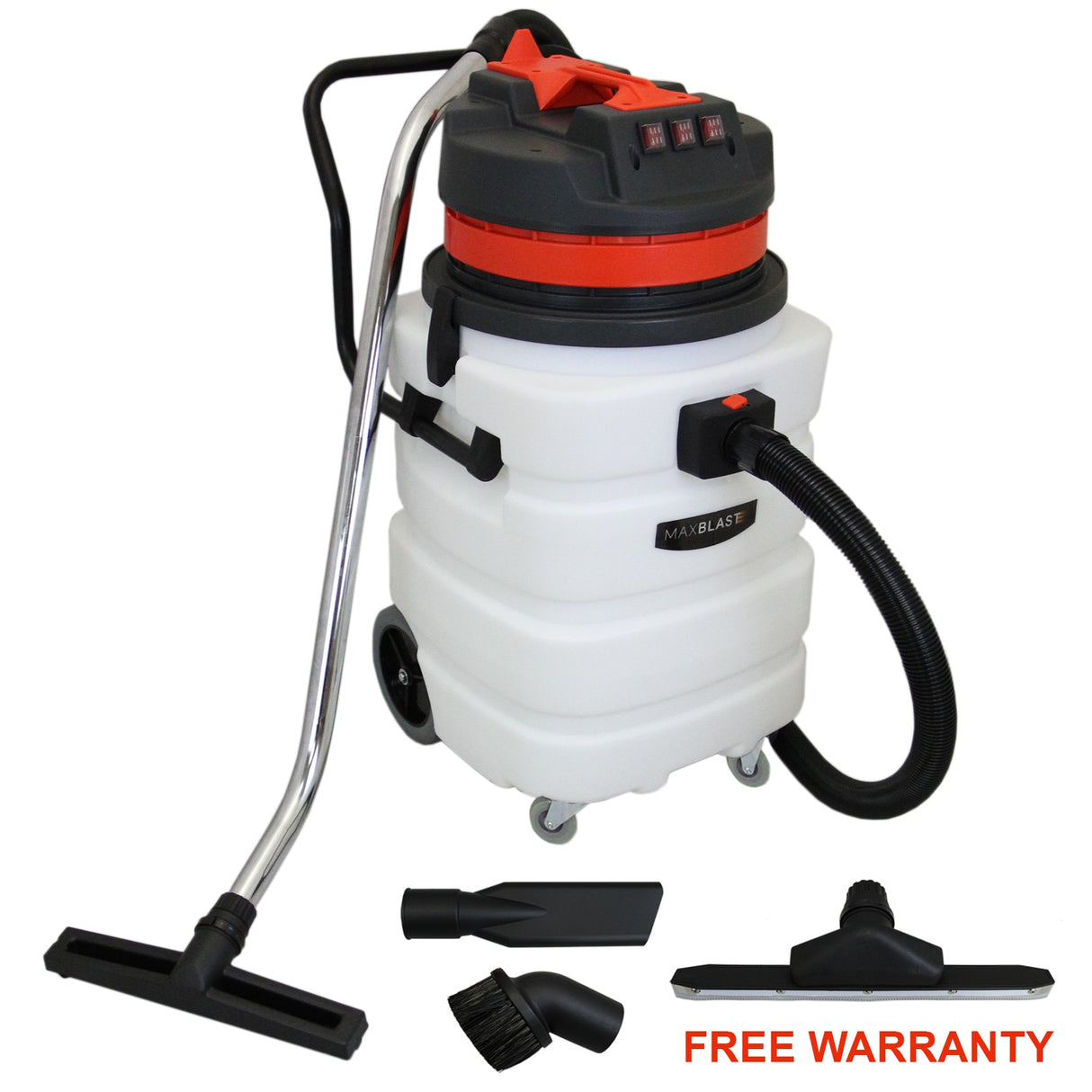 90L Maxblast Industrial Vacuum - Wet & dry - Used - Acceptable