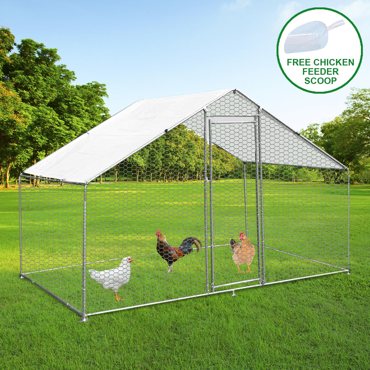 Chicken Run 3m x 2m x 2m - Used - Good