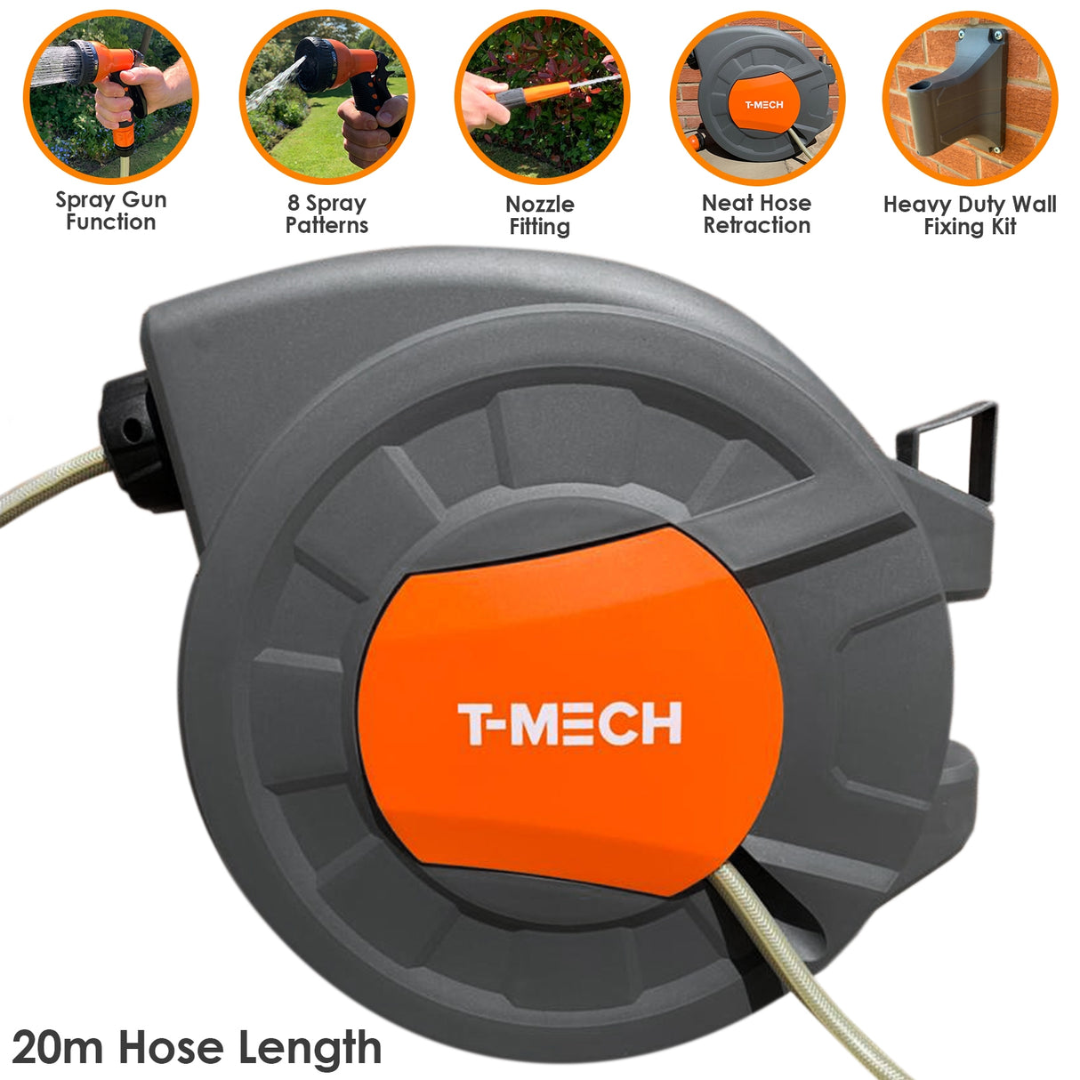 20m Retractable Hosepipe - Used - Acceptable