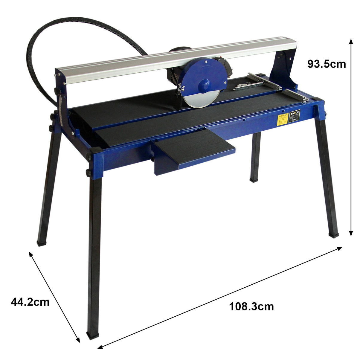 T-Mech Wet Tile Cutter Bench - 720mm / 800W - Used - Acceptable