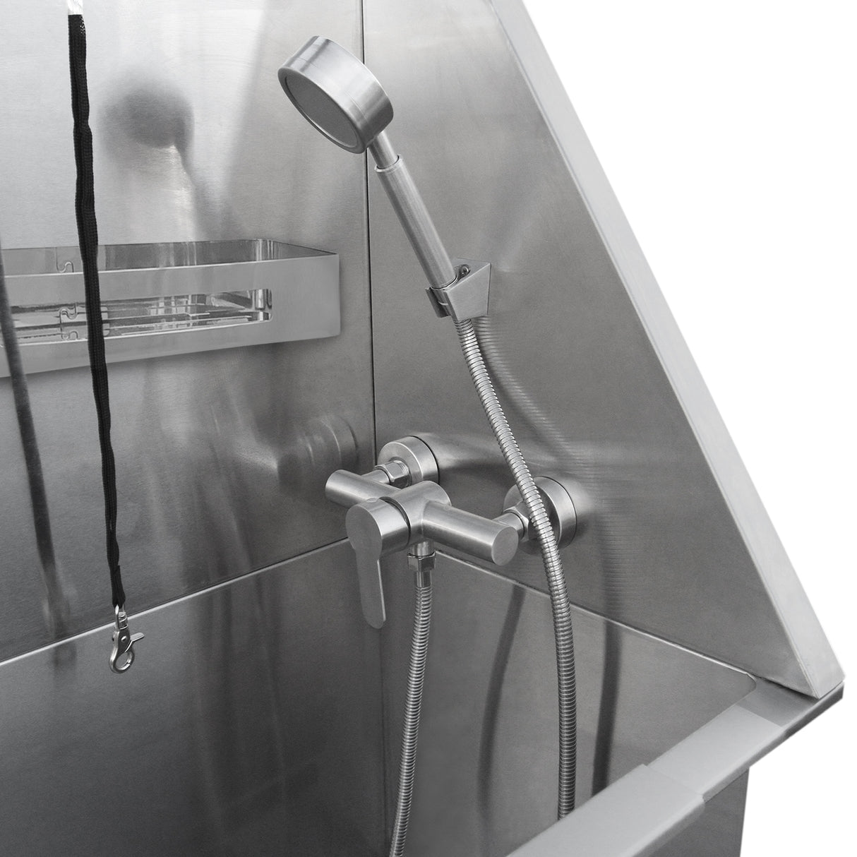 Pet Dog Bath Steel Tub Washing Station 400mm - Used - Acceptable
