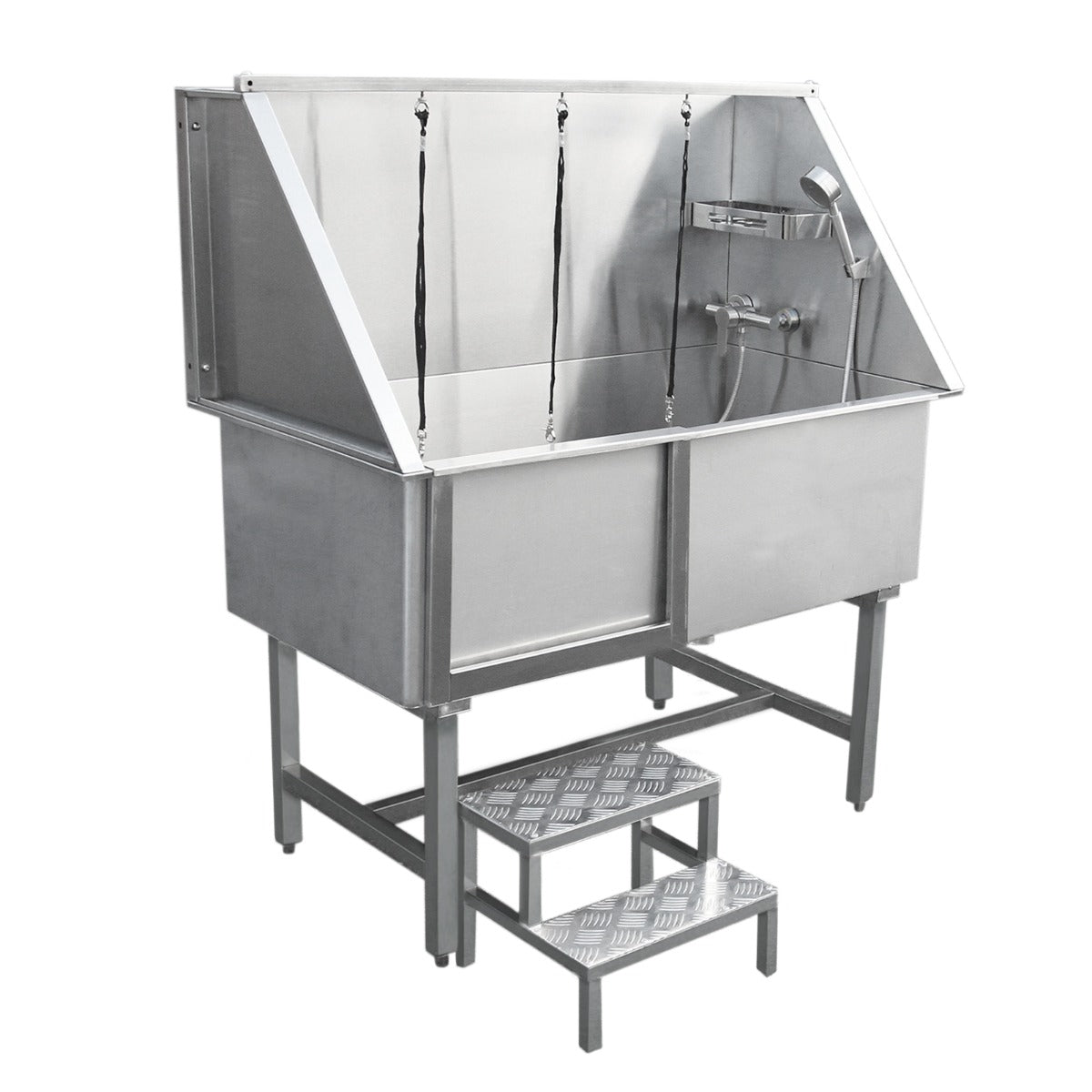Dog Grooming Bath Steel Pet Wash Station 600mm - Like New