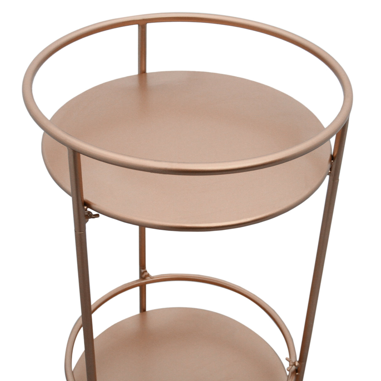 Rose Gold Drinks Trolley Bar Cart - Small - Used - Good