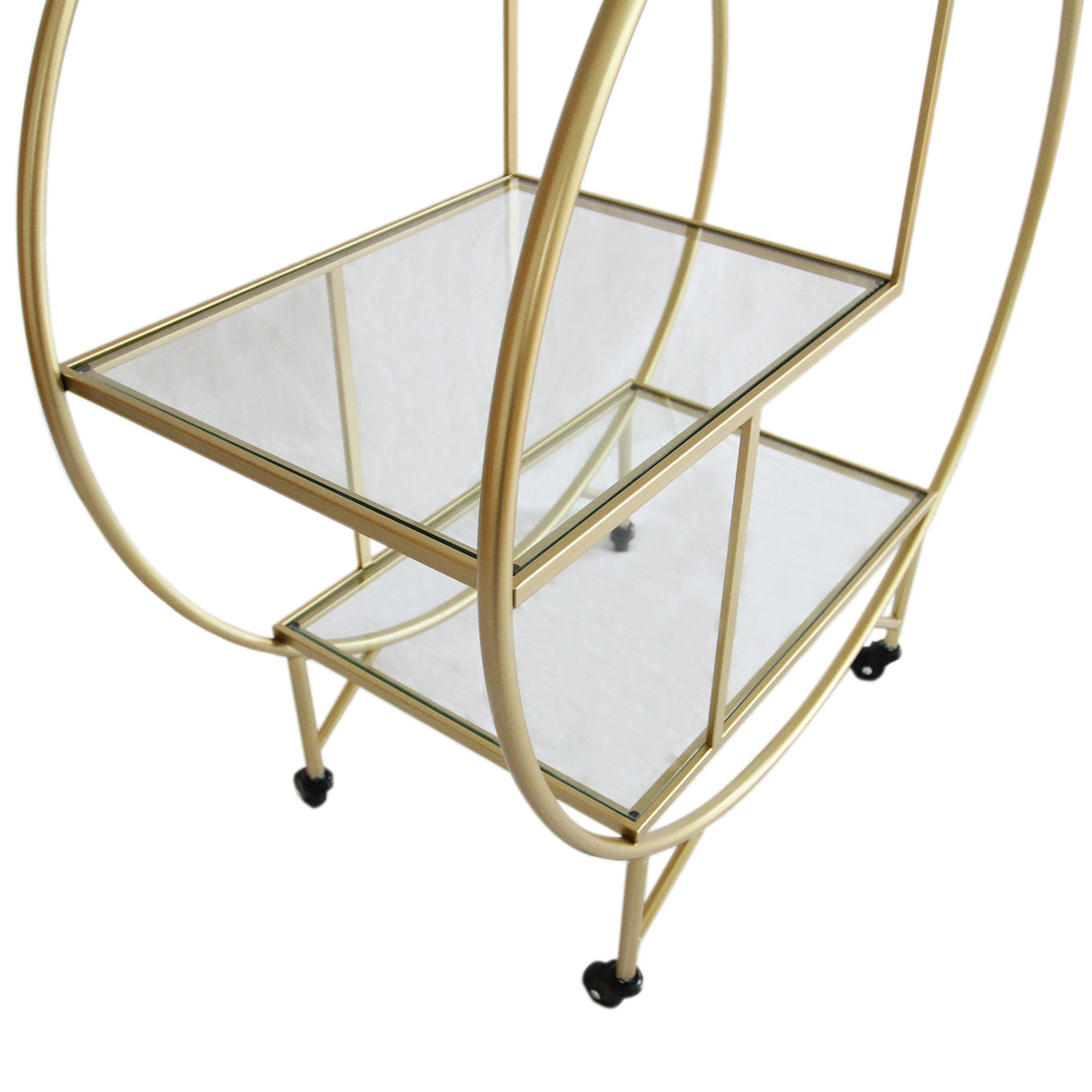 Gold Drinks Trolley Bar Cart - Large - Used - Very Good