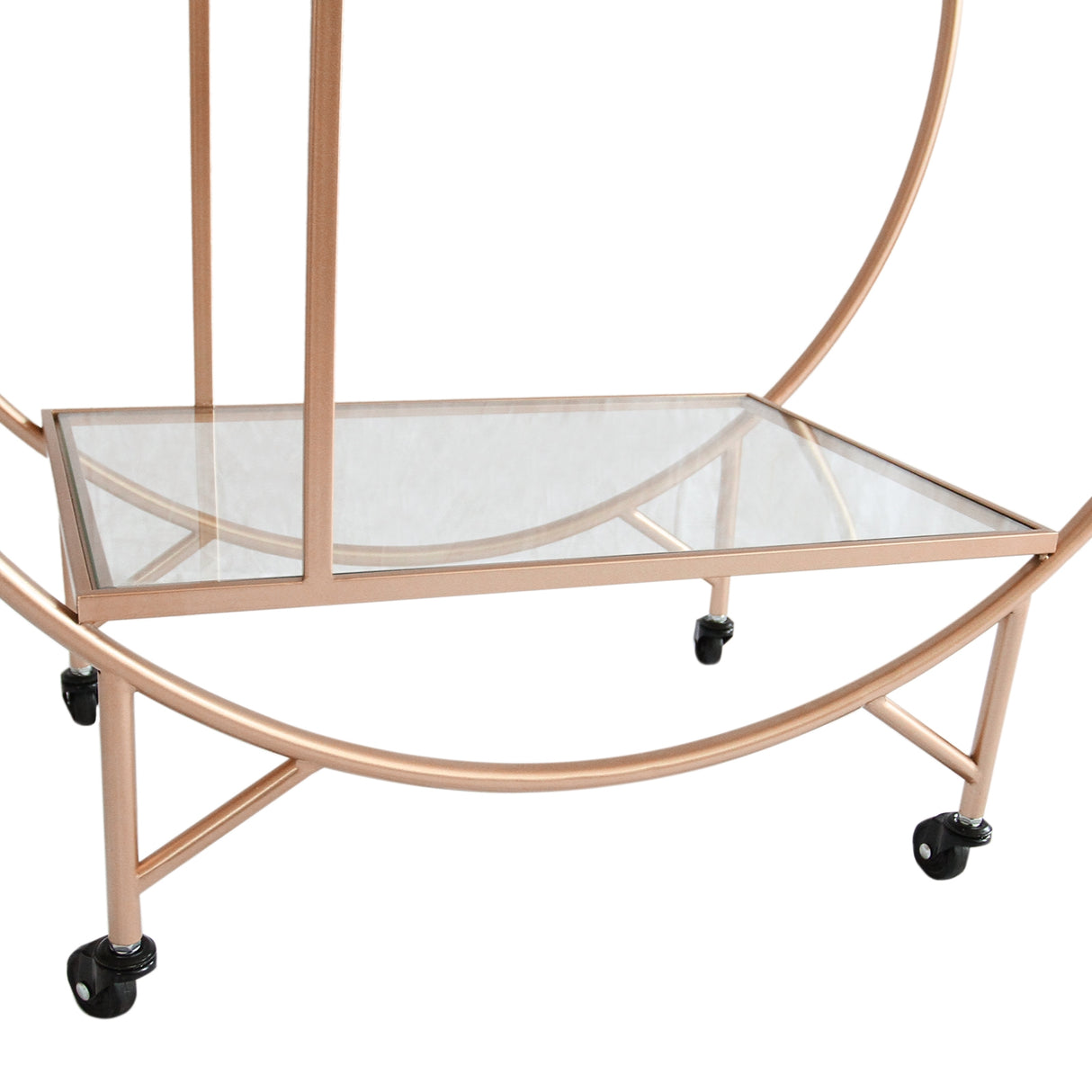 Rose Gold Drinks Trolley Bar Cart - Large - Used - Very Good