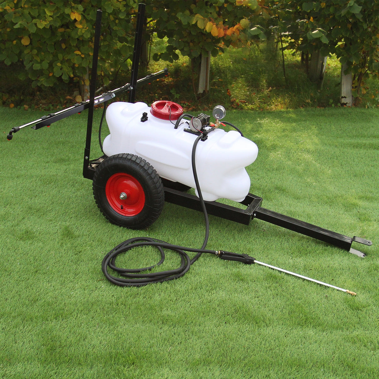 100L ATV Trailer and Sprayer - Used - Acceptable