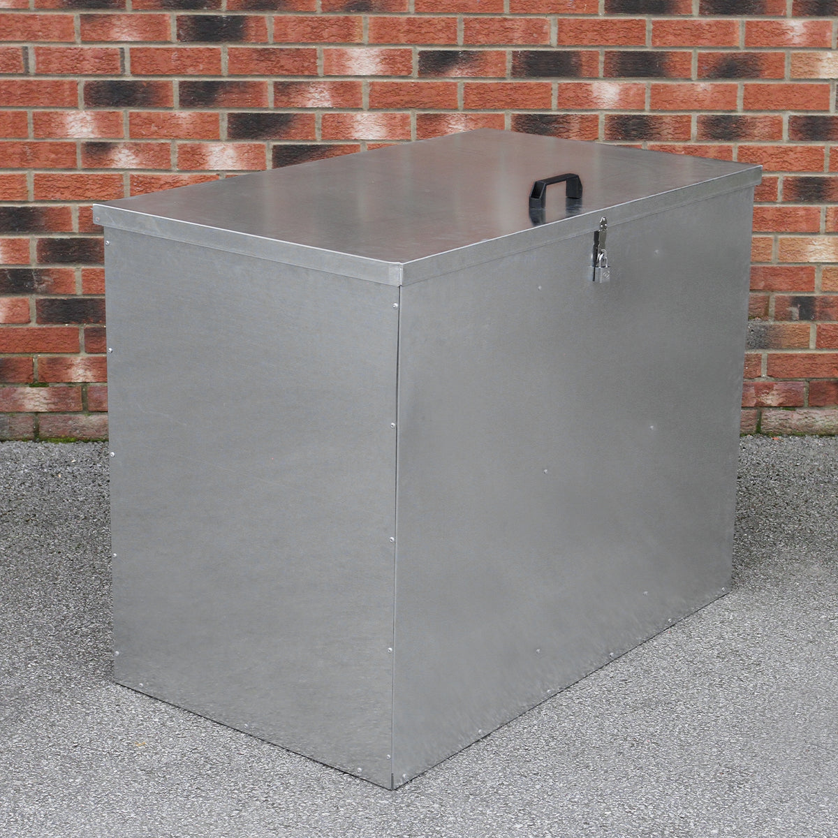 Galvanised Feed Store 3 Compartments - Used - Good