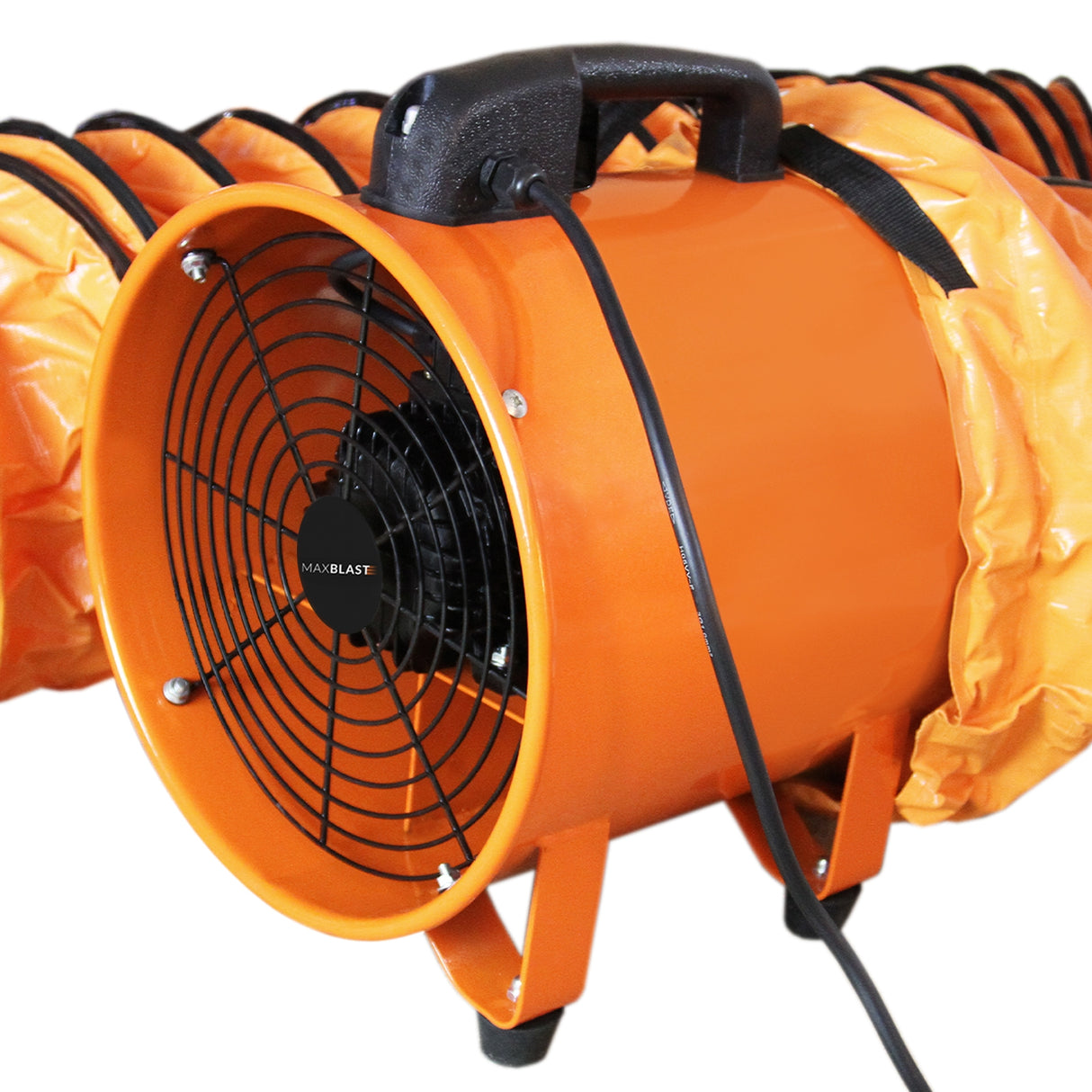 MAXBLAST Dust Extractor 300mm 550W with 12m Duct - Used - Very Good