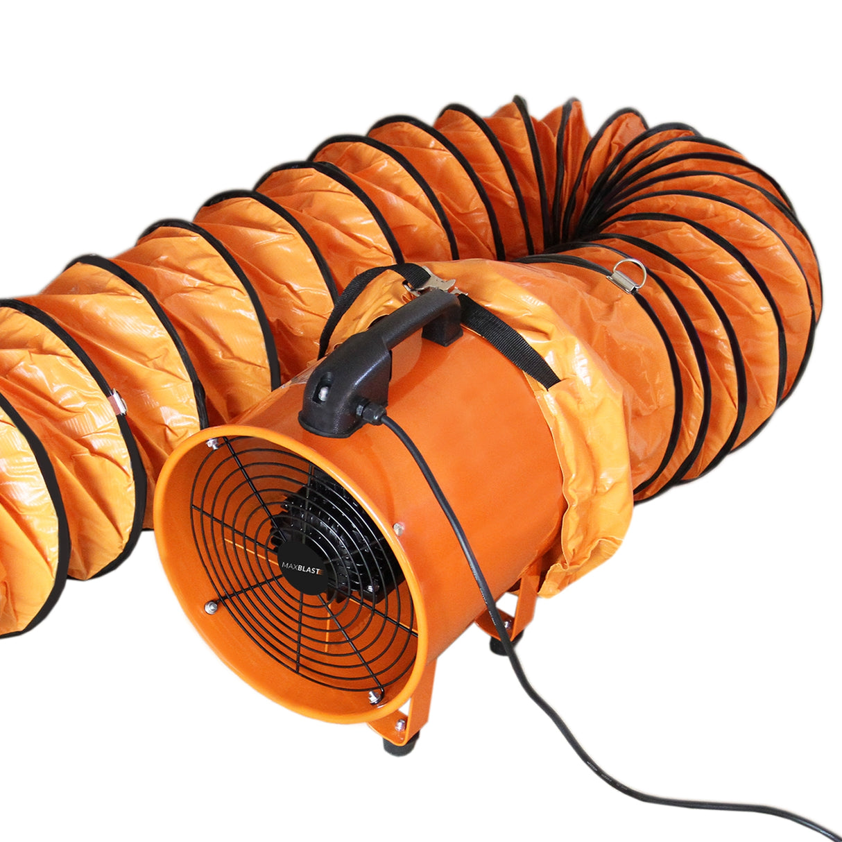 MAXBLAST Dust Extractor 300mm 550W with 12m Duct - Used - Very Good