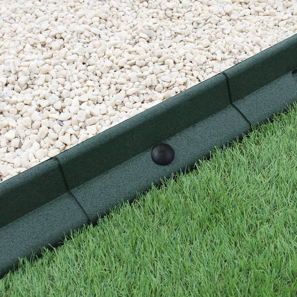 Flexible Lawn Edging Green 1.2m x 4 - Used - Acceptable