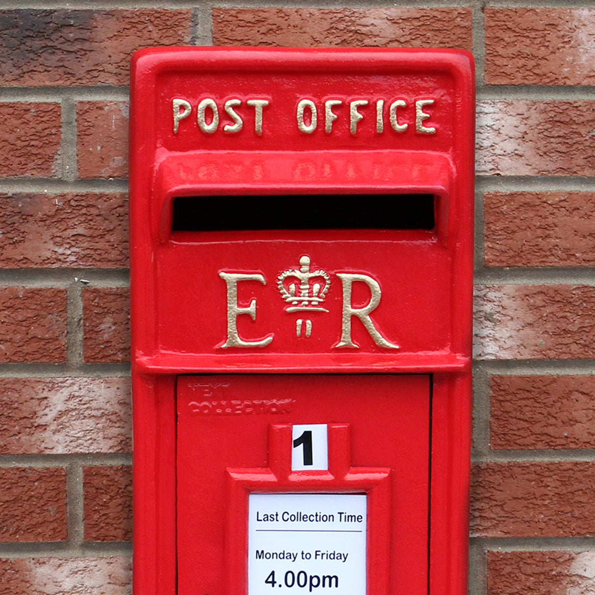 Red Royal Mail Post Box - Used - Acceptable
